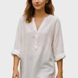 Maya - Blusa Linen Comfort