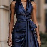 Zelari | Dramatisch Elegantes Maxikleid mit Hohem Schlitz 2