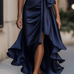 Zelari | Dramatisch Elegantes Maxikleid mit Hohem Schlitz 3